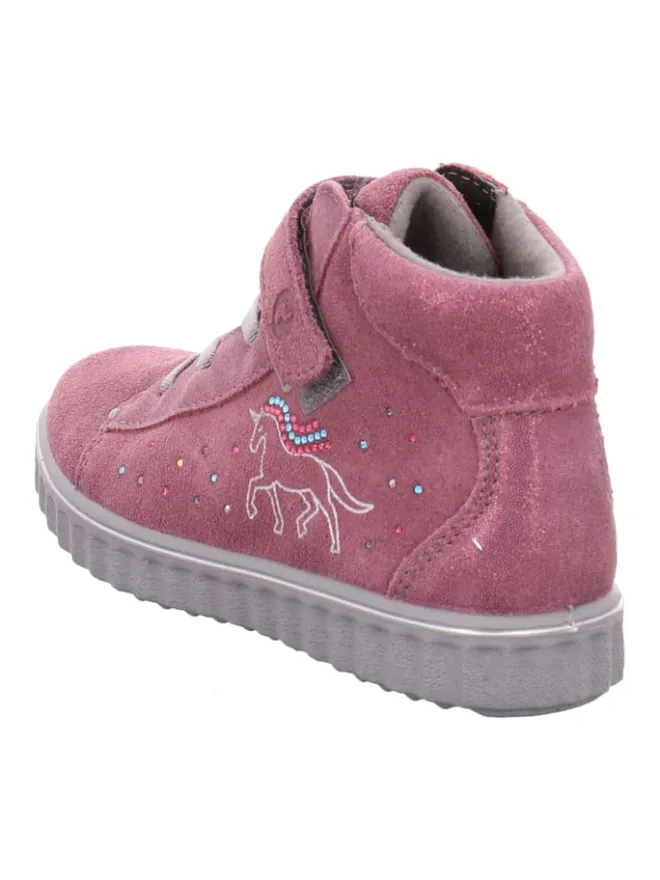 Ricosta Krabbelschuhe^Halbschuhe in Rosa