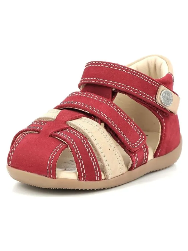 Halbschuhe in Rot/Beige>Kickers Online