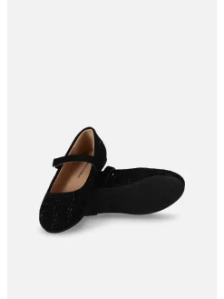Halbschuhe in schwarz><noscript><img width=
