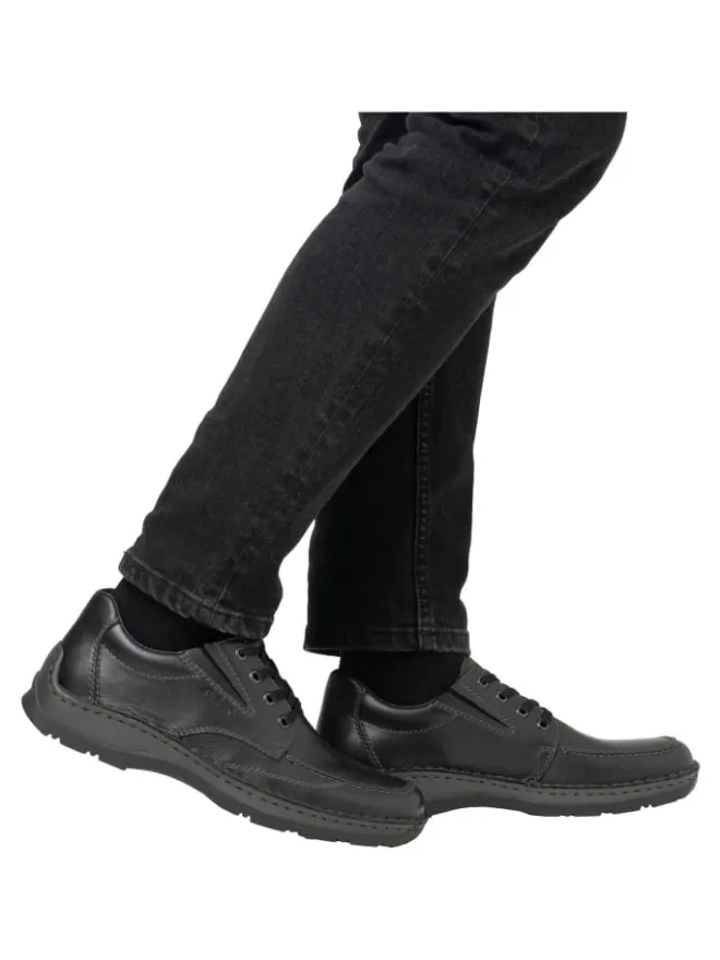 rieker Schnürschuhe^Halbschuhe in Schwarz
