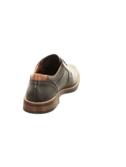 Halbschuhe in schwarz/mogano>rieker Discount