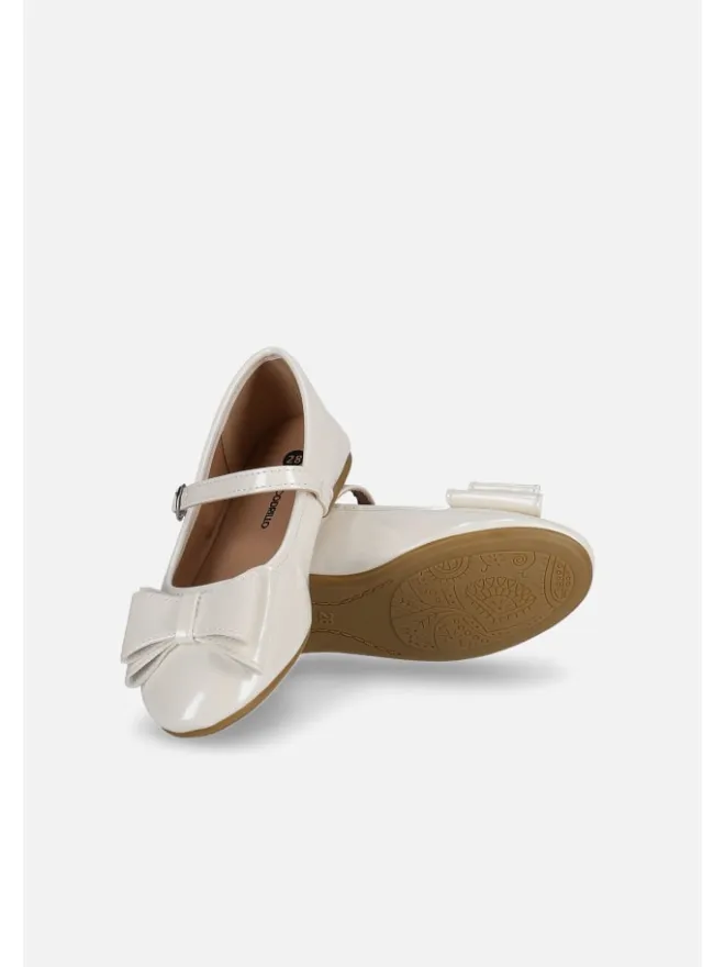 Coccodrillo Ballerinas^Halbschuhe in weiß