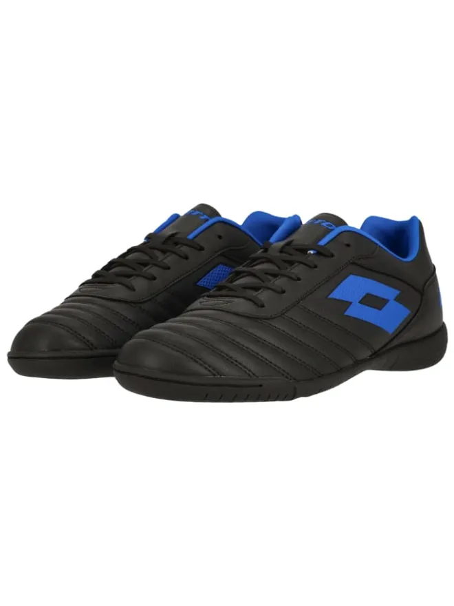 Hallenfußballschuh Milano 700 in 2CA All Black/Pacific Blue>Lotto Online
