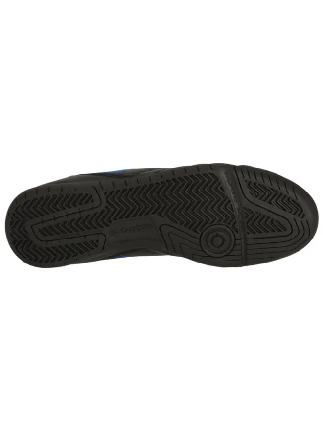 Hallenfußballschuh Milano 700 in 2CA All Black/Pacific Blue>Lotto Online