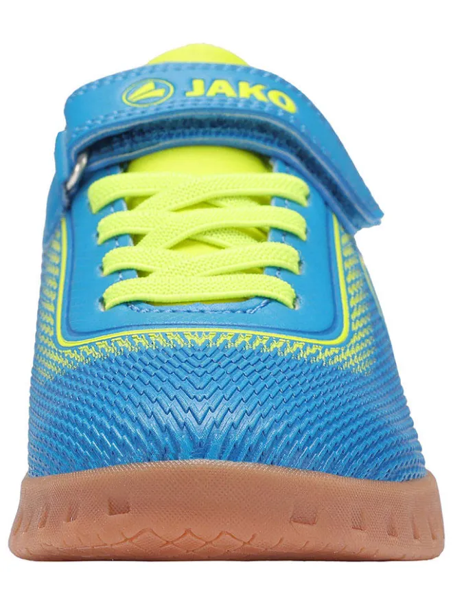 Jako Outdoor- & Sportschuhe·Trainings- & Sportschuhe^Hallen-Fußballschuhe "Course" in Blau/ Gelb