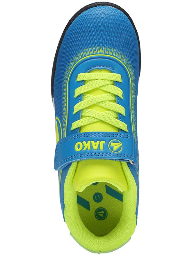 Jako Outdoor- & Sportschuhe·Trainings- & Sportschuhe^Hallen-Fußballschuhe "Course" in Blau/ Gelb
