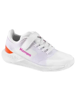 Kempa Outdoor- & Sportschuhe·Trainings- & Sportschuhe^Hallen-Sport-Schuhe Kourtfly Kids in weiß/lila