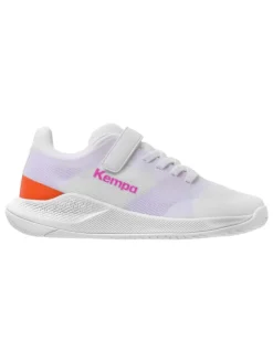 Kempa Outdoor- & Sportschuhe·Trainings- & Sportschuhe^Hallen-Sport-Schuhe Kourtfly Kids in weiß/lila
