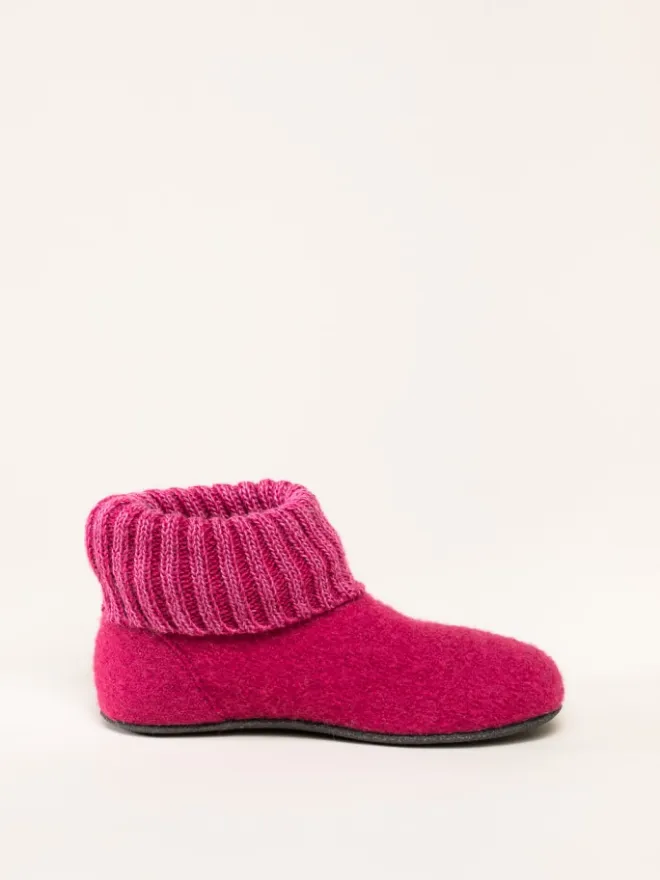 Gottstein Hausschuhe^Hausschuh Alpine Boot FE in pink