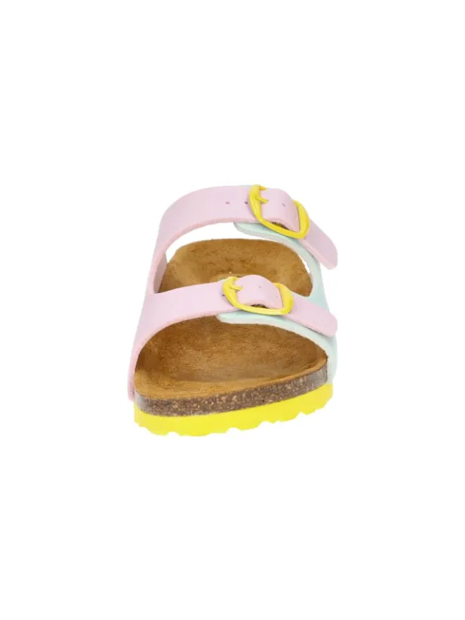 Hausschuh "Bioline Colored Kids" in Rosa>Lico New