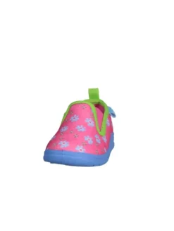 Hausschuh Blumen in Pink><noscript><img width=