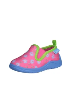 Hausschuh Blumen in Pink><noscript><img width=