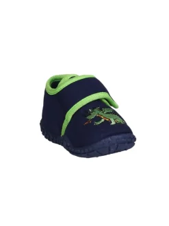 Playshoes Hausschuhe^Hausschuh Drache in Marine