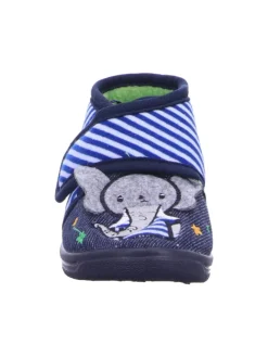 Hausschuh in blau><noscript><img width=