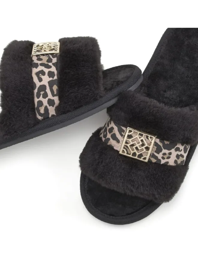 Hausschuh in schwarz>Vivance Hot