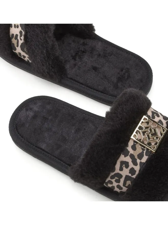 Hausschuh in schwarz>Vivance Hot