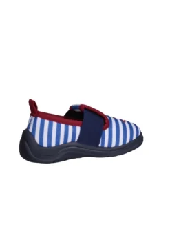 Playshoes Hausschuhe^Hausschuh maritim in Marine/weiß