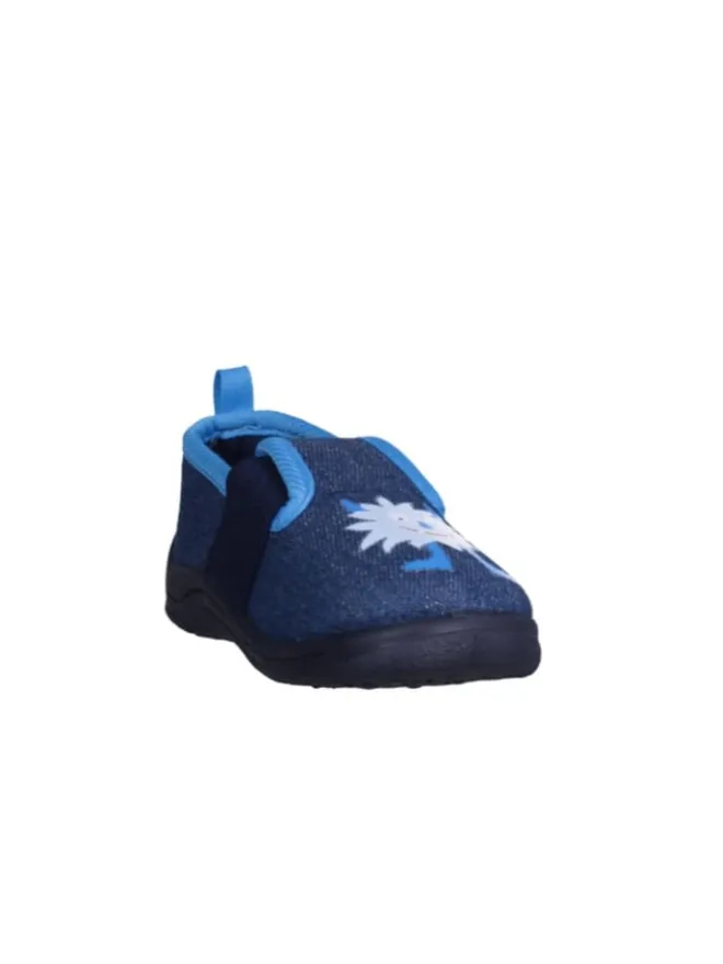 Hausschuh Monster in Jeansblau>Playshoes Hot