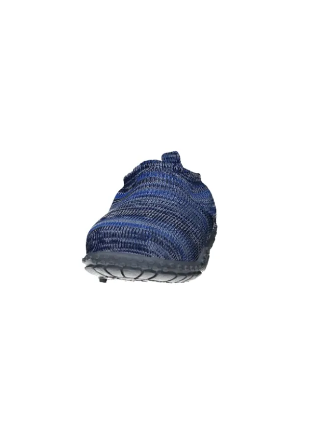 Hausschuh Strick in Blau>Playshoes Discount
