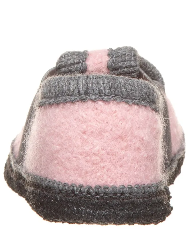 lamino Hausschuhe|Hausschuhe^Hausschuhe "Bobby Herz" in Rosa