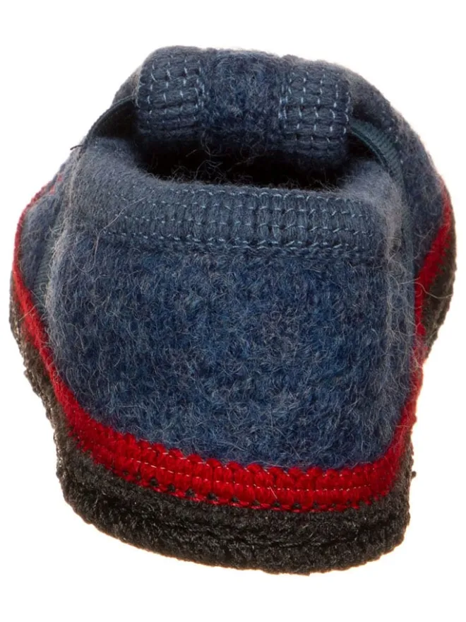 Hausschuhe "Bobby" in Blau>kitz-pichler Discount