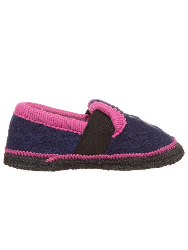 Hausschuhe "Bobby Reh" in Dunkelblau>lamino Discount