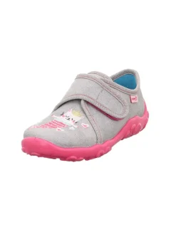superfit Hausschuhe^Hausschuhe "Bonny" in Grau/ Pink