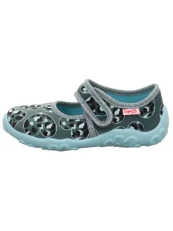superfit Hausschuhe^Hausschuhe "Bonny" in Grau/ Blau