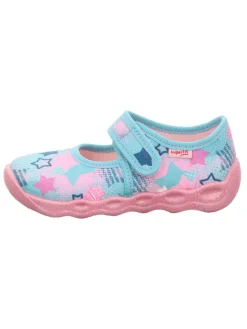 superfit Hausschuhe^Hausschuhe "Bubble" in Hellblau/ Rosa