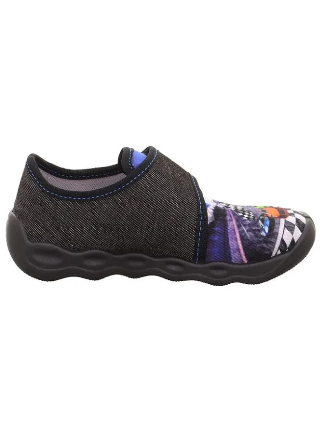 Hausschuhe "Bubble" in Schwarz>superfit Hot