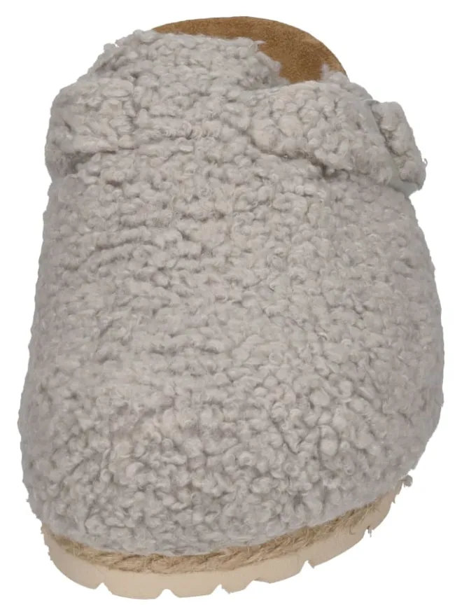 Hausschuhe CLOQ CURLY in grau>Espadrij l'orginale Discount