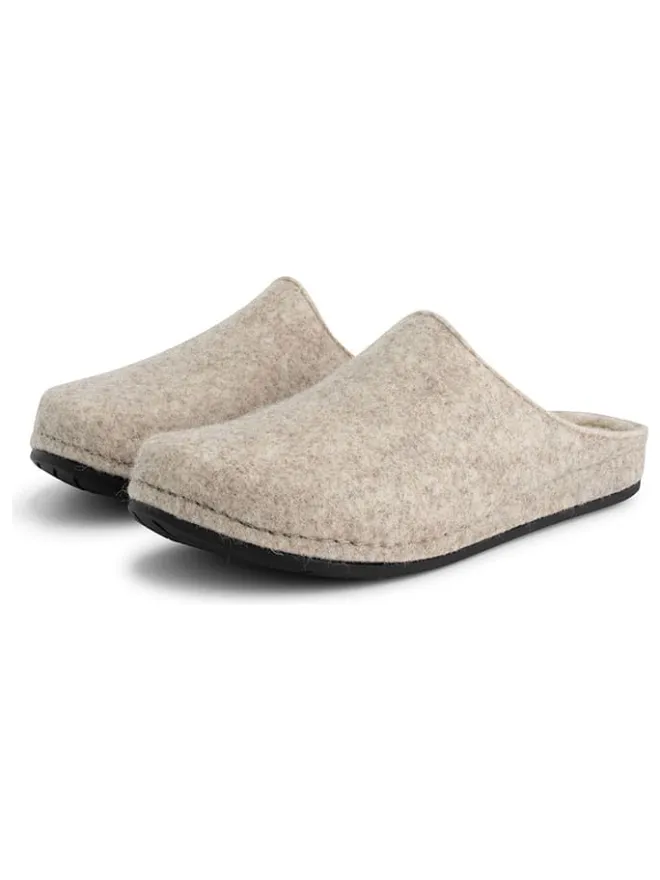 TRAVELIN' Hausschuhe|Hausschuhe^Hausschuhe "Come Home" in Creme