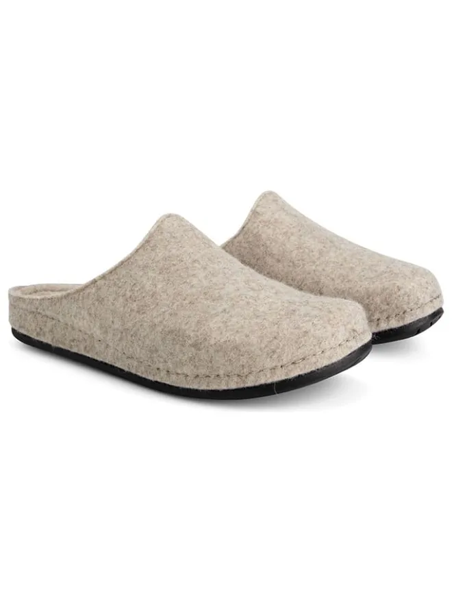 TRAVELIN' Hausschuhe|Hausschuhe^Hausschuhe "Come Home" in Creme