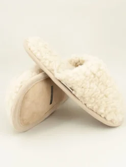 kitz pichler Hausschuhe|Hausschuhe^Hausschuhe "Curly" in Beige