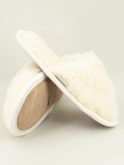 kitz pichler Hausschuhe|Hausschuhe^Hausschuhe "Curly" in Creme