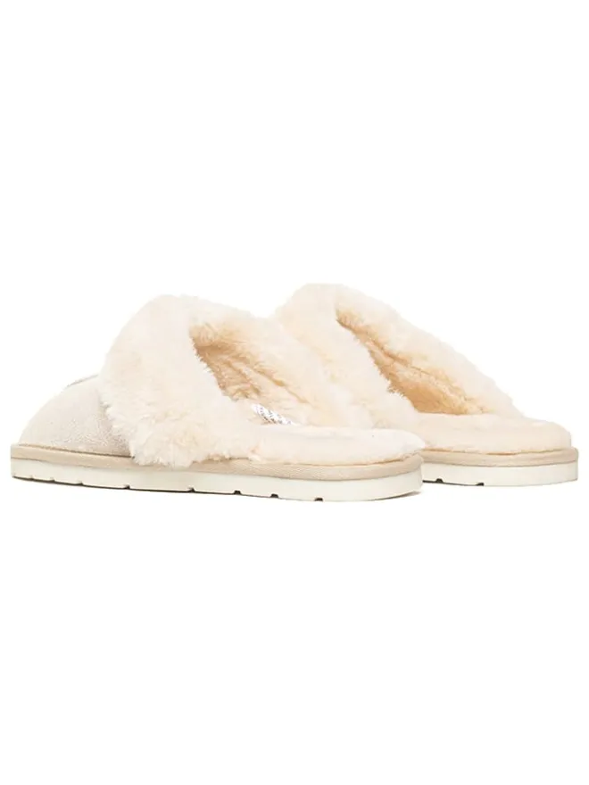 Hausschuhe "Emesta" in Creme>ISLAND BOOT Sale