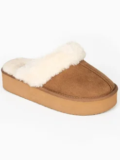 Hausschuhe "Emesta" in Hellbraun>ISLAND BOOT Online