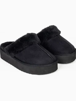 Hausschuhe "Emesta" in Schwarz>ISLAND BOOT Hot