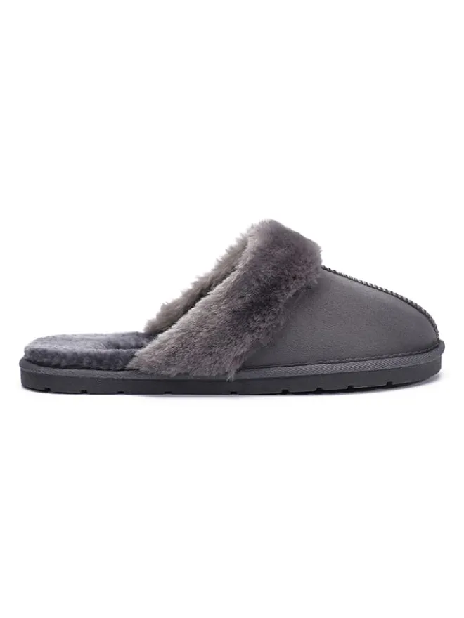 Hausschuhe "Emilija" in Grau>Blackfield Outlet