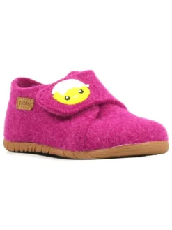Richter Shoes Hausschuhe^Hausschuhe "Filzi" in Pink
