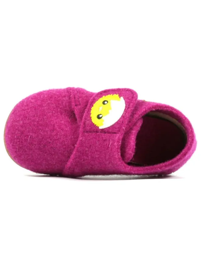 Richter Shoes Hausschuhe^Hausschuhe "Filzi" in Pink