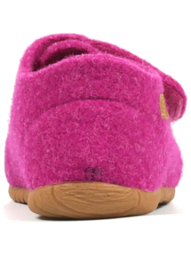 Richter Shoes Hausschuhe^Hausschuhe "Filzi" in Pink