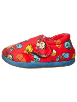 Clarks Hausschuhe^Hausschuhe "Fluffy Print" in Rot