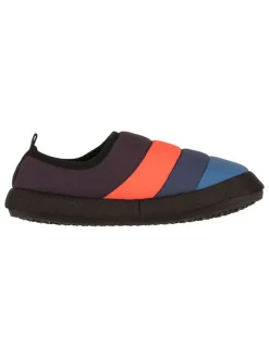 Trollkids Hausschuhe^Hausschuhe "Hut Mule XT" in Blau/ Orange