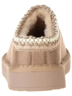 Inselhauptstadt Hausschuhe|Clogs & Pantoletten^Hausschuhe in Beige
