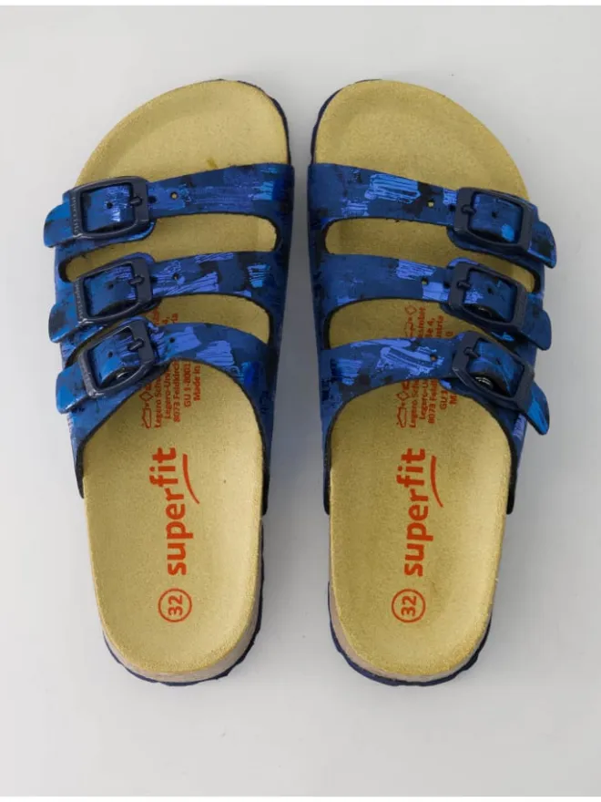 Hausschuhe in Blau>superfit Hot