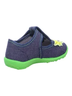 Hausschuhe in Blau><noscript><img width=