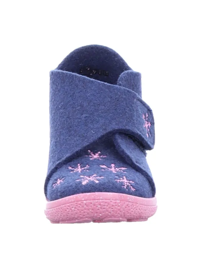 superfit Krabbelschuhe^Hausschuhe in Blau