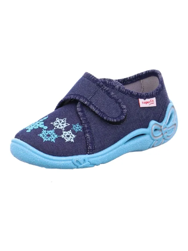 superfit Krabbelschuhe^Hausschuhe in Blau