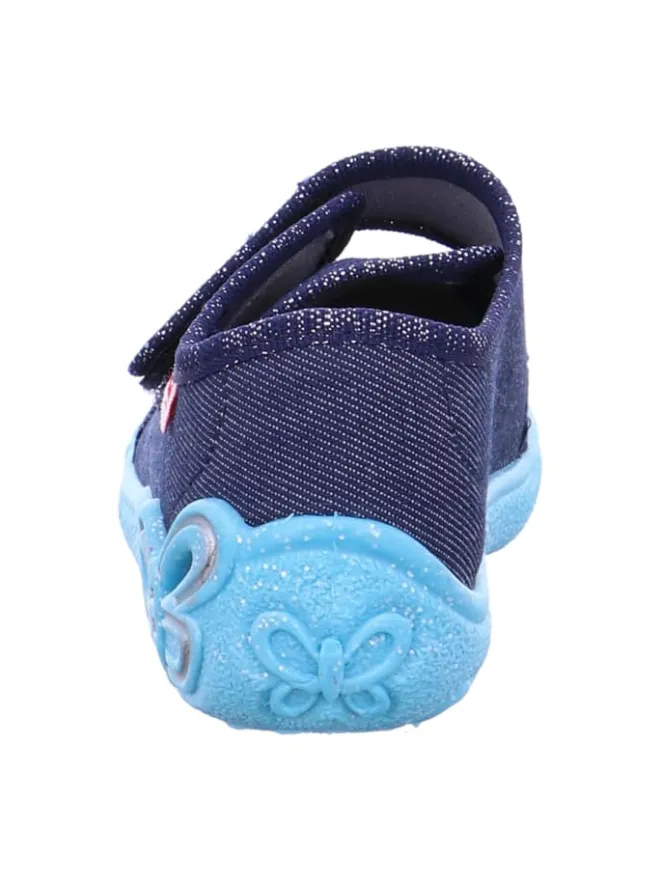 superfit Krabbelschuhe^Hausschuhe in Blau